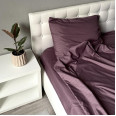 Комплект постільної білизни Fiber Violet Stripe Emily мікрофібра фіолетовий євро