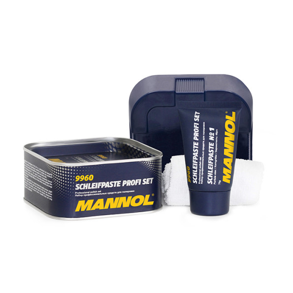 Поліроль MANNOL 9960 Schleifpaste PROFI set