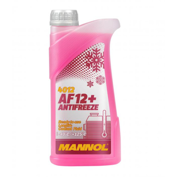 Антифриз MANNOL Antifreeze AF12 + -40 1 л.