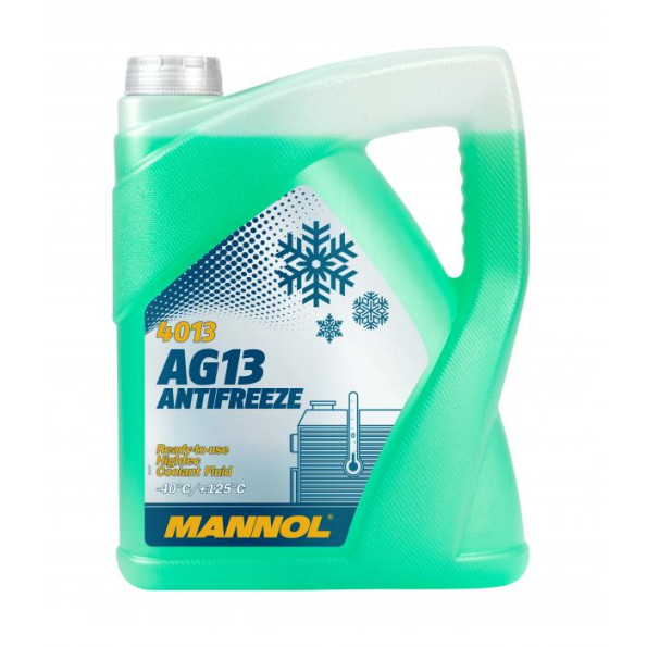 Антифриз MANNOL Hightec Antifreeze AG13 5 л.