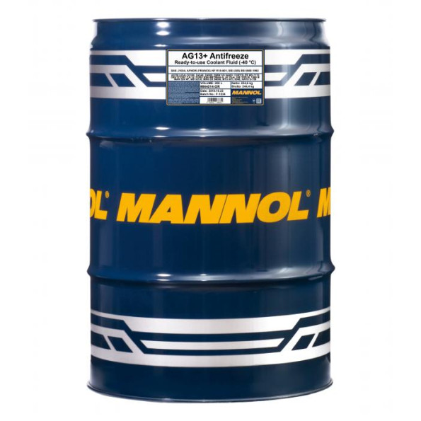 Антифриз MANNOL Antifreeze AG13 -40 208 л.