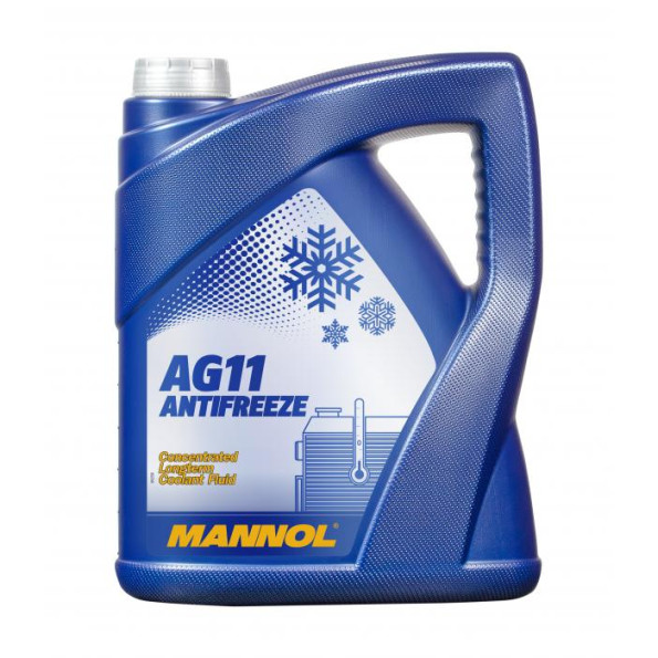 Антифриз MANNOL Longterm Antifreeze AG11 5 л.