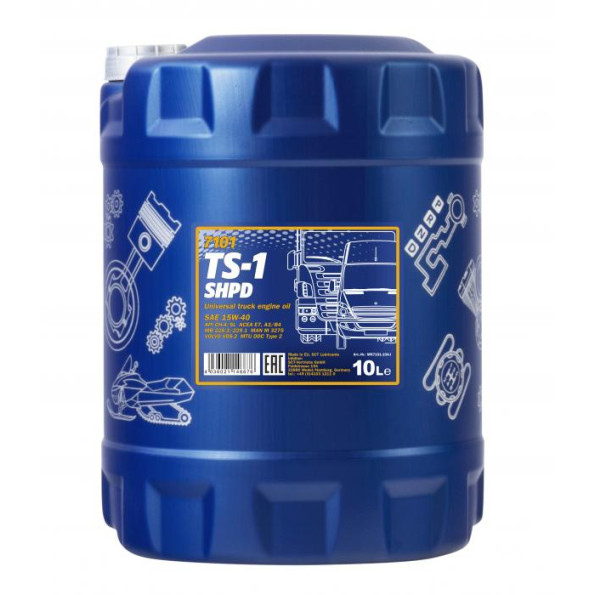 Моторне масло MANNOL 7101 TS-1 SHPD 10 л.