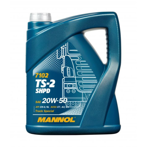 Моторне масло MANNOL 7102 TS-2 SHPD 5 л.