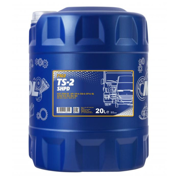Моторне масло MANNOL 7102 TS-2 SHPD 20 л.