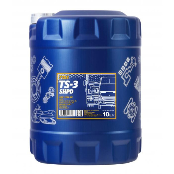 Моторне масло MANNOL 7103 TS-3 SHPD 10 л.