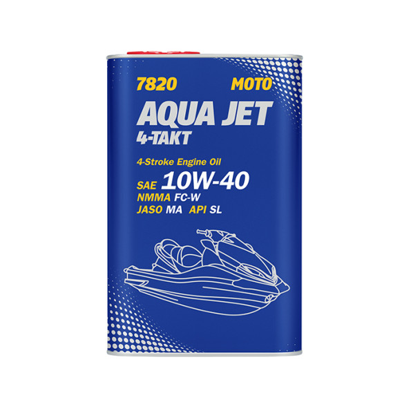 Моторное масло MANNOL 7820 Aqua Jet 4-Takt API SL