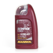 Моторное масло MANNOL 7809 Scooter 4-Takt API SL 1 л.