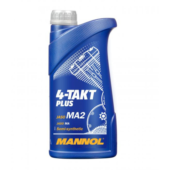 Моторне масло MANNOL 4-Takt Plus 1 л.