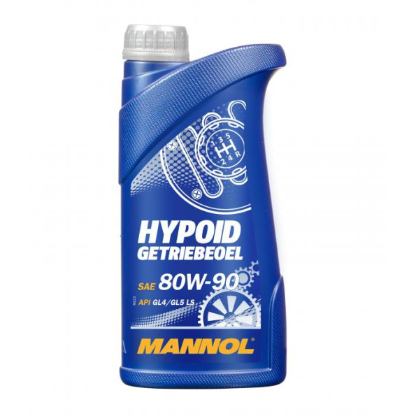 Трансмісійне масло MANNOL Hypoid 80W90 GL-5 1л.