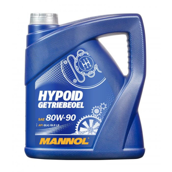 Трансмісійне масло MANNOL Hypoid 80W90 GL-5 4 л.