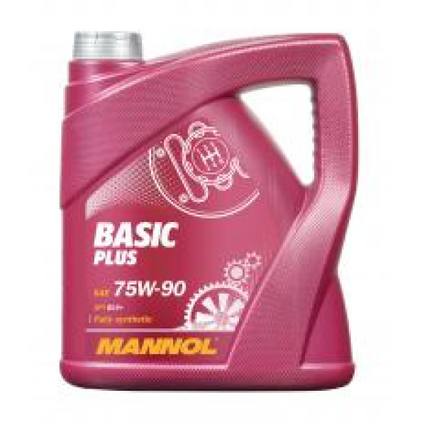 Трансмісійне масло MANNOL Basic Plus 75W90 GL-4 + 4 л.