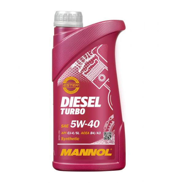 Моторные масло MANNOL 7904 Diesel Turbo 1 л.