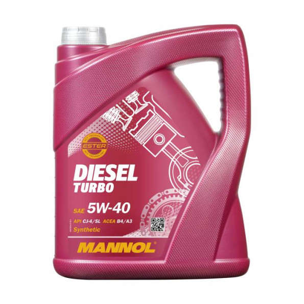 Моторные масло MANNOL 7904 Diesel Turbo 5 л.