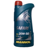 Моторные масло MANNOL Safari 20W50 SG/CD 1 л.