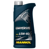 Моторные масло MANNOL Universal 15W40 1 л.
