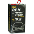 Моторне масло MANNOL 7703 O.E.M. for Chevrolet Peugeot Citroen 5W-30 1 л.