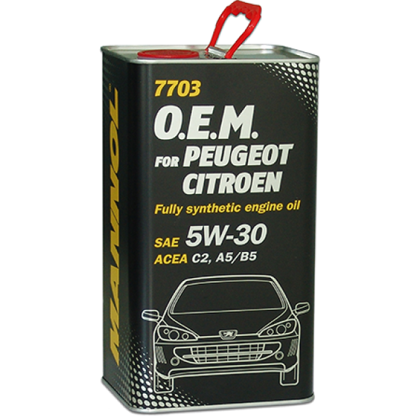 Моторне масло MANNOL 7703 O.E.M. for Chevrolet Peugeot Citroen 5W-30 1 л.
