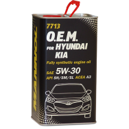 Моторные масло MANNOL 7713 O.E.M. for Hyndai Kia 5W-30 1 л.