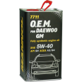 Моторные масло MANNOL 7711 O.E.M. for Daewoo GM 5w-40 1 л.