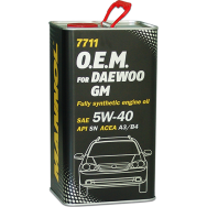 Моторные масло MANNOL 7711 O.E.M. for Daewoo GM 5w-40 1 л.