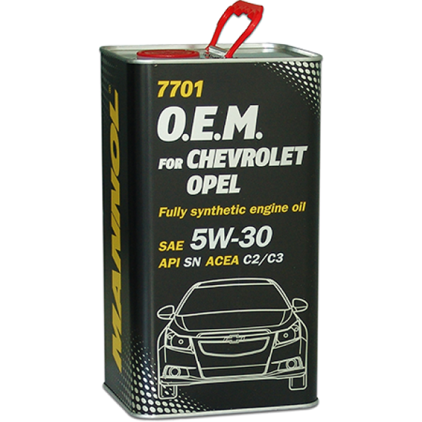 Моторне масло MANNOL 7701 O.E.M. for Chevrolet Opel 5W-30 1 л.