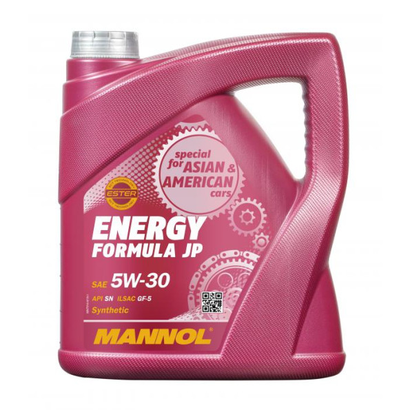 Моторные масло MANNOL 7714 Energy Formula JP 4 л.