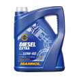 Моторные масло MANNOL Diesel Extra 10W40 5 л.