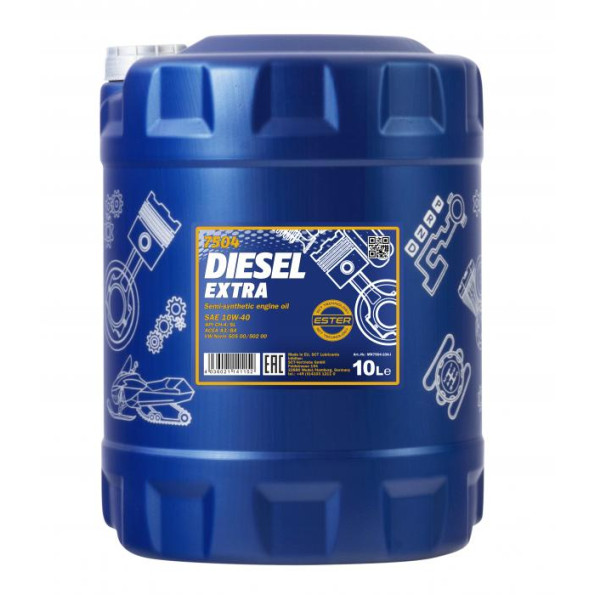 Моторные масло MANNOL Diesel Extra 10W40 10 л.