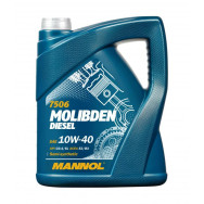 Моторные масло MANNOL Molibden Diesel 10W40 5 л.