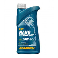 Моторные масло MANNOL Nano Technology 10W40 SM/CF 1 л.