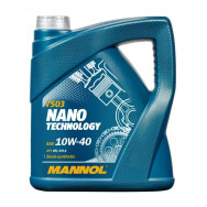 Моторные масло MANNOL Nano Technology 10W40 SM/CF 4 л.
