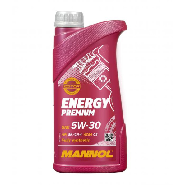 Моторные масло MANNOL Energy Premium 5W-30 API SN/CF 1 л.