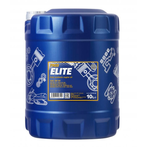 Моторные масло MANNOL Elite 5W40 10 л.