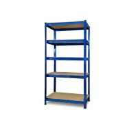 Стеллаж металлический 180х70х30 см СИНИЙ 5 полок ДСП ХАРДИ для дома, гаража Стеллаж металлический 180х70х30 см СИНИЙ 5 полок ДСП ХАРДИ для дома, гаража