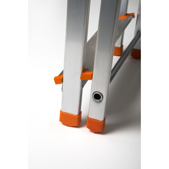 Драбина алюмінієва побутова 4 сходинки 145 см -
                                                        Фото 9