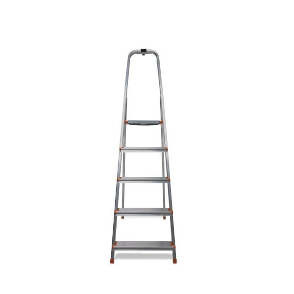 Лестница алюминиевая бытовая 5 ступенек 168 см -
                                                        Фото 3