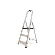 Драбина алюмінієва побутова 3 сходинки 121 см