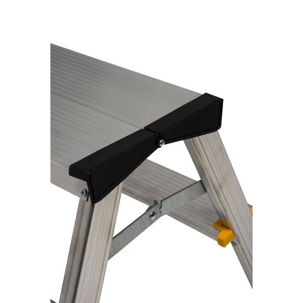 Лестница алюминиевая мини двусторонняя 2х2 ступеньки 380 см КОМФОРТ -
                                                        Фото 6