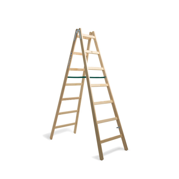 Драбина дерев'яна СТАНДАРТ 211cм 2x7 -
                                                        Фото 2