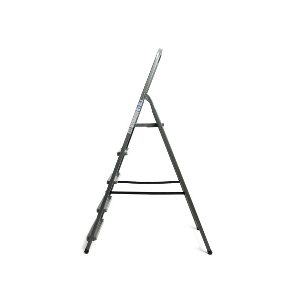 Лестница стальная бытовая 5 ступенек серая 173 см -
                                                        Фото 4