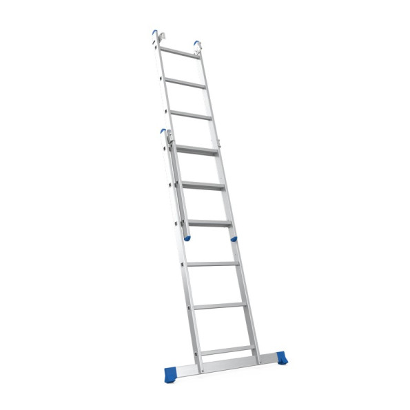 Драбина алюмінієва трисекційна 3х6 -
                                                        Фото 2