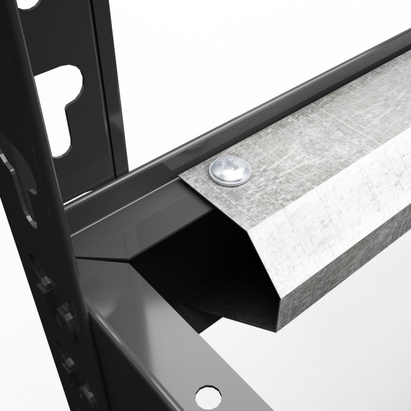 Стелаж для коліс та шин 168х180х50 см чорний 3 яруси M-tire -
                                                        Фото 2