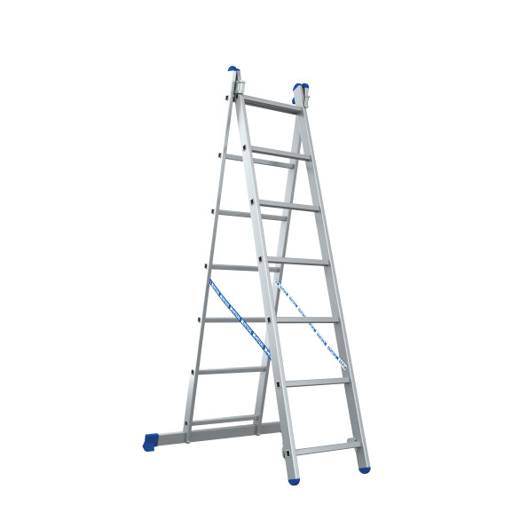 Драбина алюмінієва двосекційна 2х11 (4.49 м) -
                                                        Фото 2