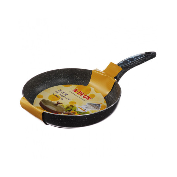 Сковорода А-плюс с с крышкой 22 см -
                                                        Фото 2