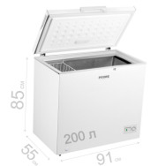 Морозильна скриня Prime Technics CS 20141 M