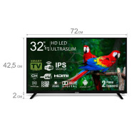 Телевизор Prime Technics 32H10S8FR LED HD диагональ 32