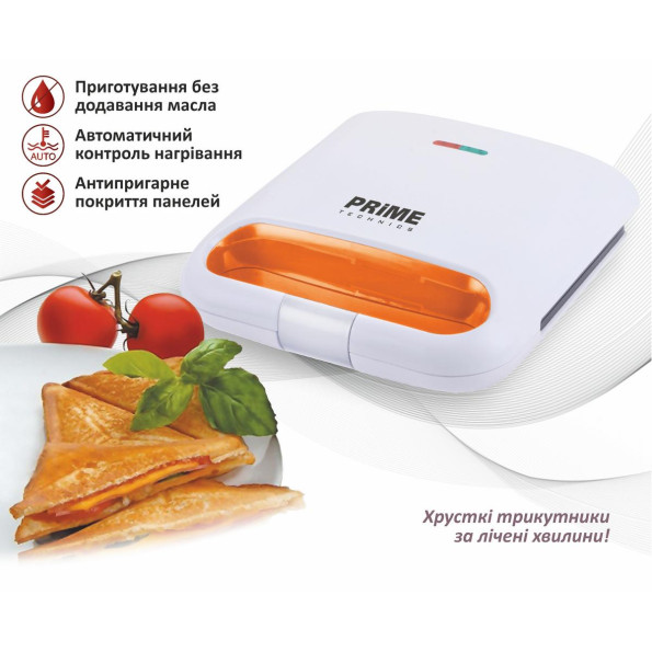 Бутербродница Prime Technics PMM 107 W -
Фото 2 Бутербродница Prime Technics PMM 107 W -
Фото 2