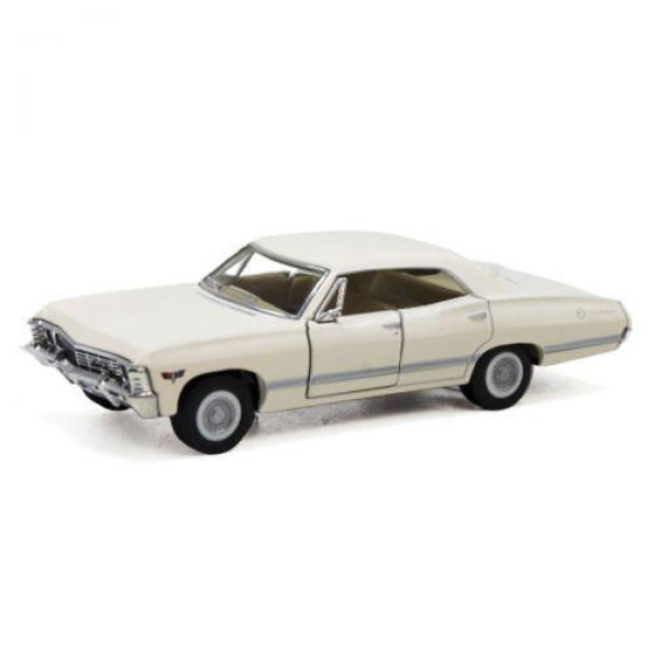 Детская коллекционная машинка Chevrolet Impala KT5418W инерционная (Белый)