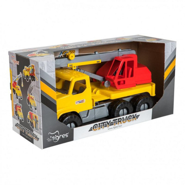 Игрушечный автокран Игрушечный автокран